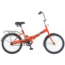 Велосипед Novatrack FS-30 20 1 2018 (бордовый)