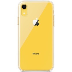 Чехол Apple Clear Case for iPhone XR (розовый)