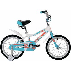Детский велосипед Novatrack Novara 16 2019 (белый)