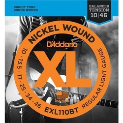 Струны DAddario XL Nickel Wound Balanced Regular 10-46