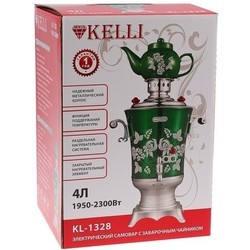 Электрочайник Kelli KL-1327 (зеленый)