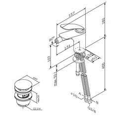 Смеситель AM-PM Sensation F3083164