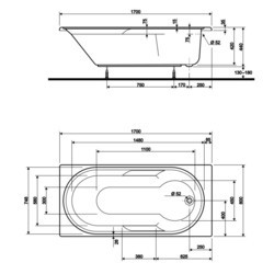 Ванны Kolo Laguna 170x80