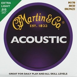 Струны Martin Traditional Acoustic 80/20 Bronze 10-47