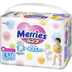 Подгузники Merries Pants L / 27 pcs