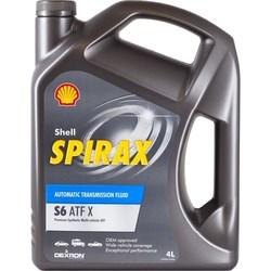 Трансмиссионное масло Shell Spirax S6 ATF X 4L