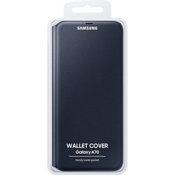 Чехол Samsung Wallet Cover for Galaxy A70 (фиолетовый)