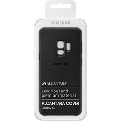 Чехол Samsung Alcantara Cover for Galaxy S9 (черный)