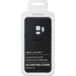 Чехол Samsung Alcantara Cover for Galaxy S9 (синий)