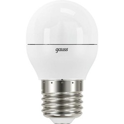Лампочка Gauss LED G45 6.5W 2700K E27 105102107-S