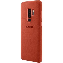 Чехол Samsung Alcantara Cover for Galaxy S9 Plus (оранжевый)