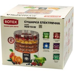 Сушилка фруктов Rotex RD 610-W