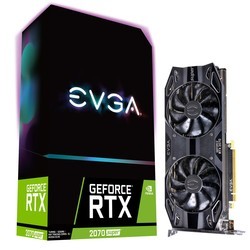 Видеокарта EVGA GeForce RTX 2070 SUPER BLACK GAMING