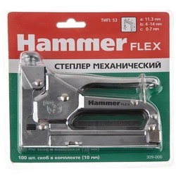 Строительный степлер Hammer Flex 309-006