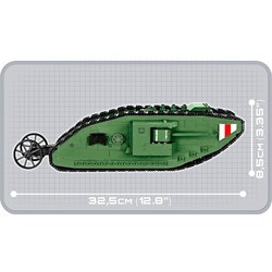 Конструктор COBI Tank Mark I 2972