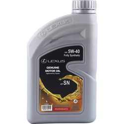 Моторное масло Lexus Engine Oil SN 5W-40 1L
