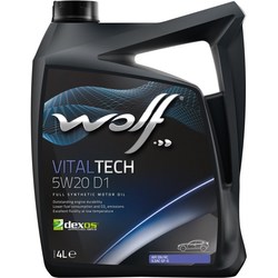 Моторное масло WOLF Vitaltech 5W-20 D1 4L