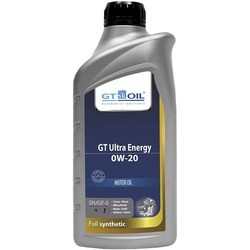 Моторное масло GT OIL GT Ultra Energy 0W-20 1L