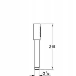 Душевая система Grohe Sena Stick 26465 (нержавеющая сталь)