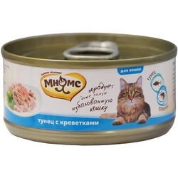 Корм для кошек Mnyams Adult Canned Tuna/Shrimps 1.68 kg