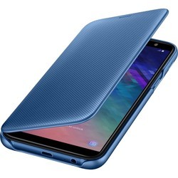 Чехол Samsung Wallet Cover for Galaxy A6 (синий)