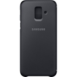 Чехол Samsung Wallet Cover for Galaxy A6 (черный)