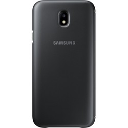 Чехол Samsung Wallet Cover for Galaxy J7 (черный)