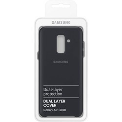 Чехол Samsung Dual Layer Cover for Galaxy A6 Plus (бежевый)