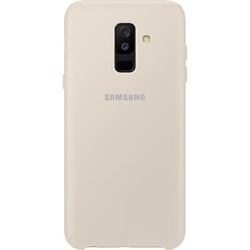 Чехол Samsung Dual Layer Cover for Galaxy A6 Plus (золотистый)