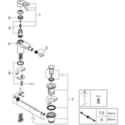 Смеситель Grohe Start Loop 23352