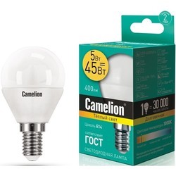 Лампочка Camelion LED10-G45 10W 6500K E14