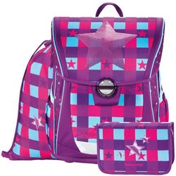 Школьный рюкзак (ранец) Step by Step BaggyMax Fabby Pink Star