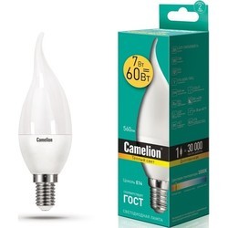 Лампочка Camelion LED7-CW35 7W 3000K E14