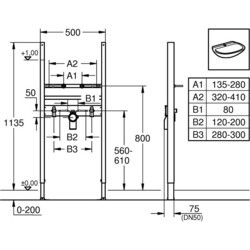 Инсталляция для туалета Grohe Rapid SL 38731000