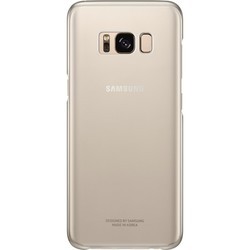 Чехол Samsung Clear Cover for Galaxy S8 (золотистый)