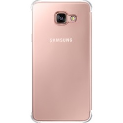 Чехол Samsung Clear View Cover for Galaxy A7 (золотистый)