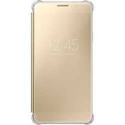 Чехол Samsung Clear View Cover for Galaxy A7 (золотистый)