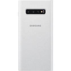 Чехол Samsung LED View Cover for Galaxy S10 Plus (белый)