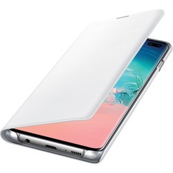 Чехол Samsung LED View Cover for Galaxy S10 Plus (белый)