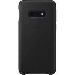 Чехол Samsung Leather Cover for Galaxy S10e (белый)