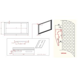 Проекционный экран Elite Screens SableFrame B2 244x137