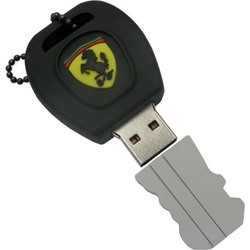 USB Flash (флешка) Uniq Auto Ring Key Ferrari 4Gb