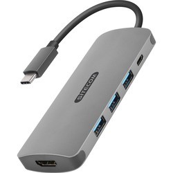 Картридер/USB-хаб Sitecom USB-C to HDMI Adapter CN-380