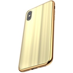 Чехол BASEUS Glass Sparkling Case for iPhone X/Xs