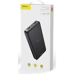 Powerbank аккумулятор BASEUS M36 Wireless Charger 10000 (черный)