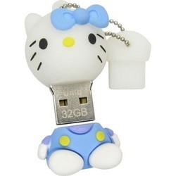 USB Flash (флешка) Uniq Hello Kitty Sitting Head 64Gb