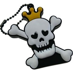 USB Flash (флешка) Uniq Pirate Symbol in the Crown 64Gb