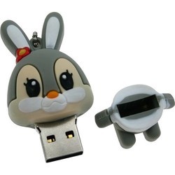USB Flash (флешка) Uniq Bunny with a Flower 4Gb