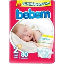 Подгузники Bebem Diapers 2 / 80 pcs