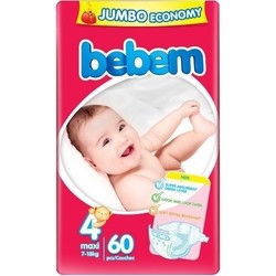 Подгузники Bebem Diapers 4 / 60 pcs